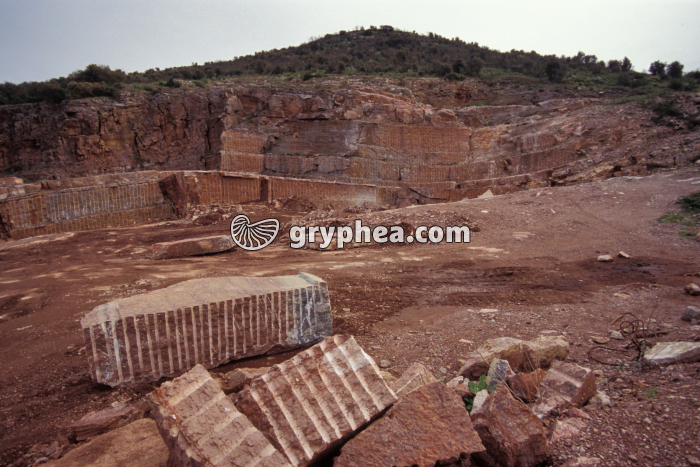 Carrière de marbre - gryphea.com